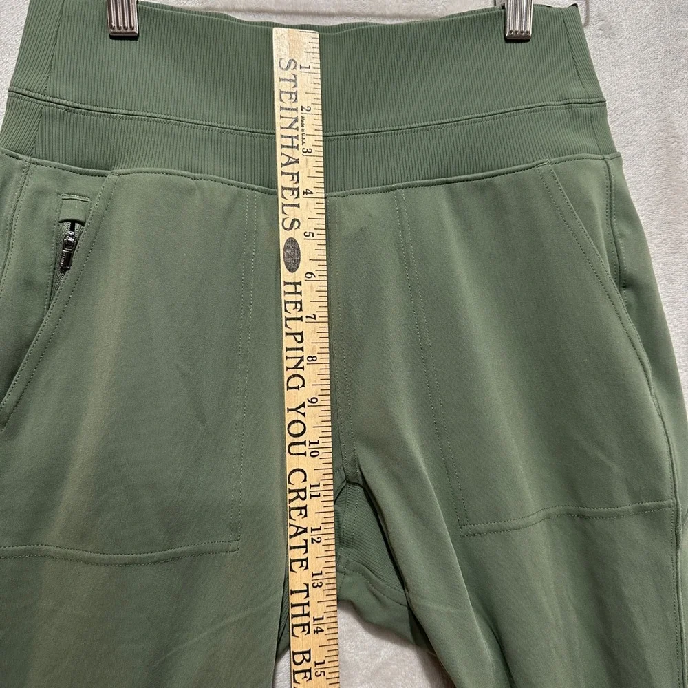 Athleta Trekkie North Jogger Pants Green Small Tall S/T Hiking Outdoor Active - Picture 6 of 7